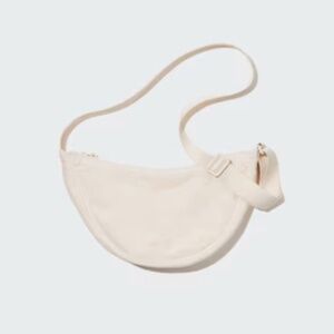 Uniqlo | Bag | Round Mini Shoulder Bag | Off White